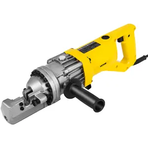 VEVOR Electric Rebar Cutter, 900W Portable Electric Hydraulic Rebar Cutter, Cutting up to 5/8 Inch #5 4-16mm Rebar within 3 Seconds,110V,with Easy to Carry Stainless Box