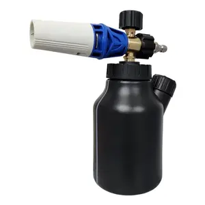 Black Big Mouth High Pressure Foam Cannon W/Side Loader