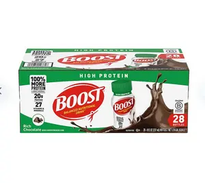 High Protein Nutritional Drink Rich Chocolate 8 fl oz 28 ct US 20g Protein 27 Vitamins Minerals