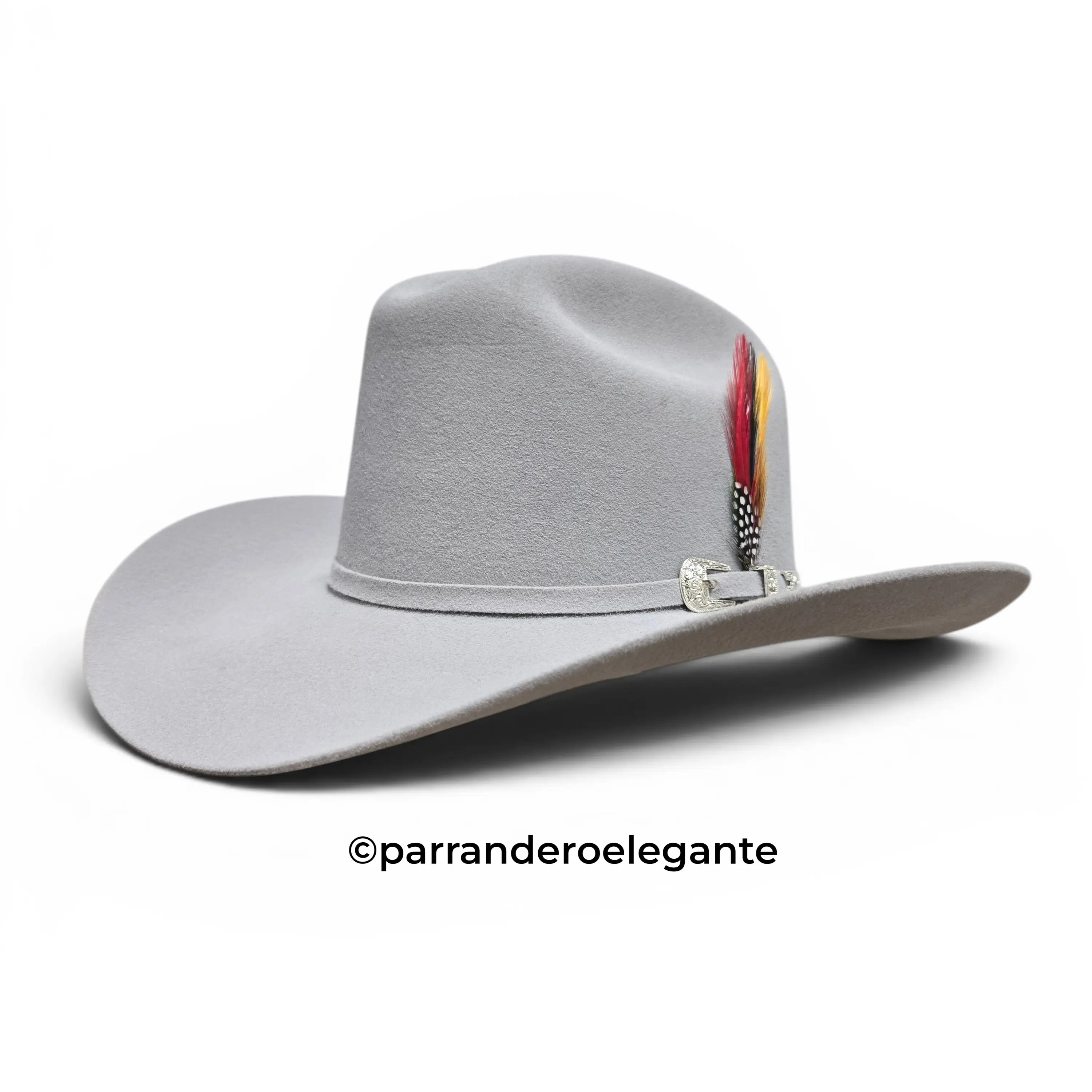 Potrero 30x Sinaloa Texana Wool Felt Hat - Grey
