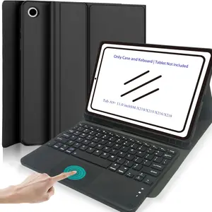 Keyboard Case for Samsung Galaxy Tab A9 Plus 11.0-Inch, Detachable with Pen Holder, Compatible with Sm-X210/x215/x216/x218, Tablet A9+ 5g
