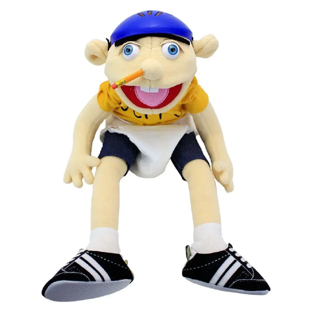 New Jeffy Puppet Doll Jeffy Hand Puppet Sml Jeffy Puppet Family Real Jeffy Zombie Boy Hand Puppet Soft Toy Plush Feebee Puppet