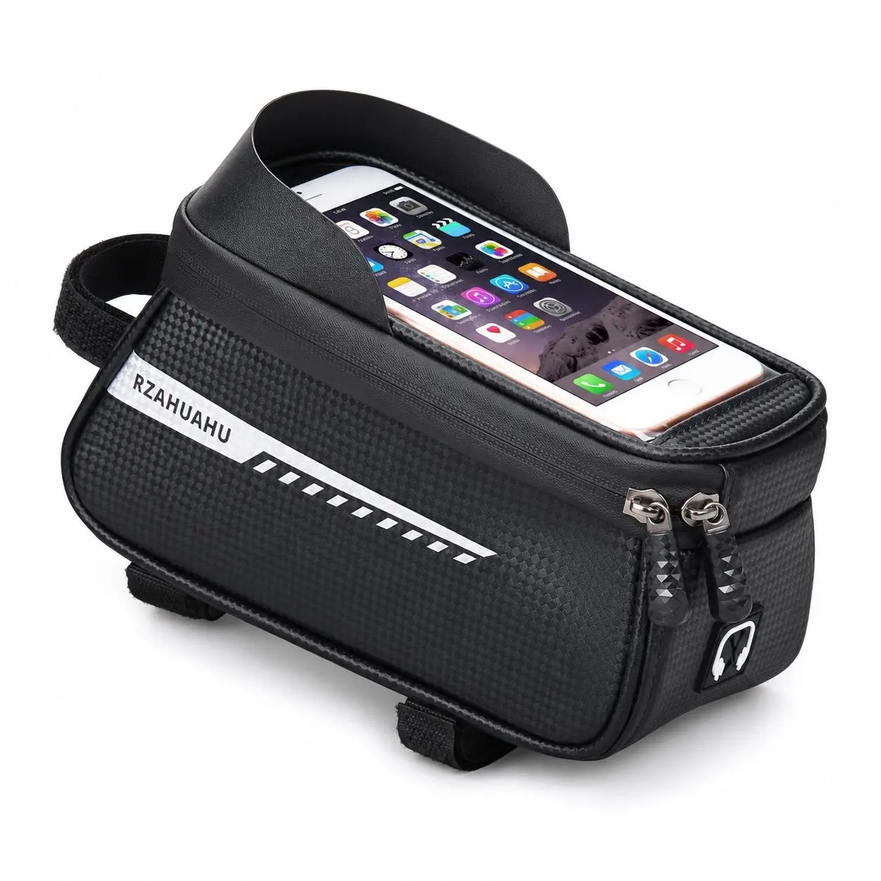 Waterproof Outdoor Top Tube Bag for Mountain, Road  - Front Frame, Handlebar, Phone Storage Bag (1 Size) essential accessory bike e-bike lifestyle