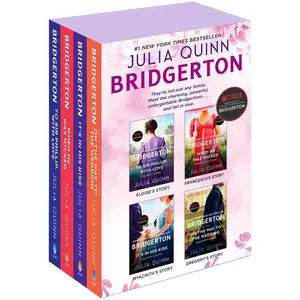Bridgerton Boxed Set 5-8: To Sir Phillip, With Love / When He Was Wicked / It's in His Kiss / On the Way to the Wedding by Julia Quinn [Paperback Book]