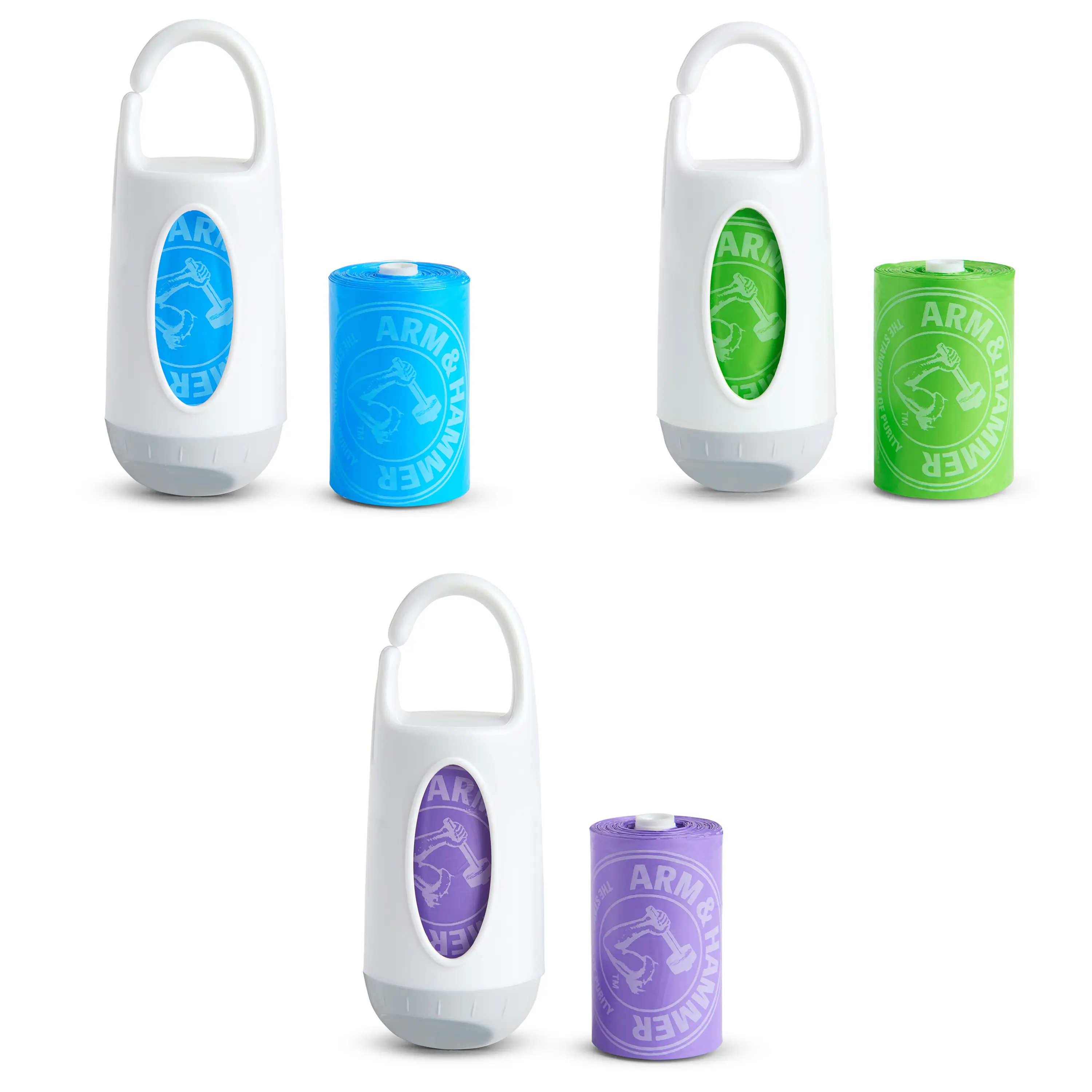 Munchkin Arm & Hammer Change & Toss Diaper Bag Dispenser 3-Pack
