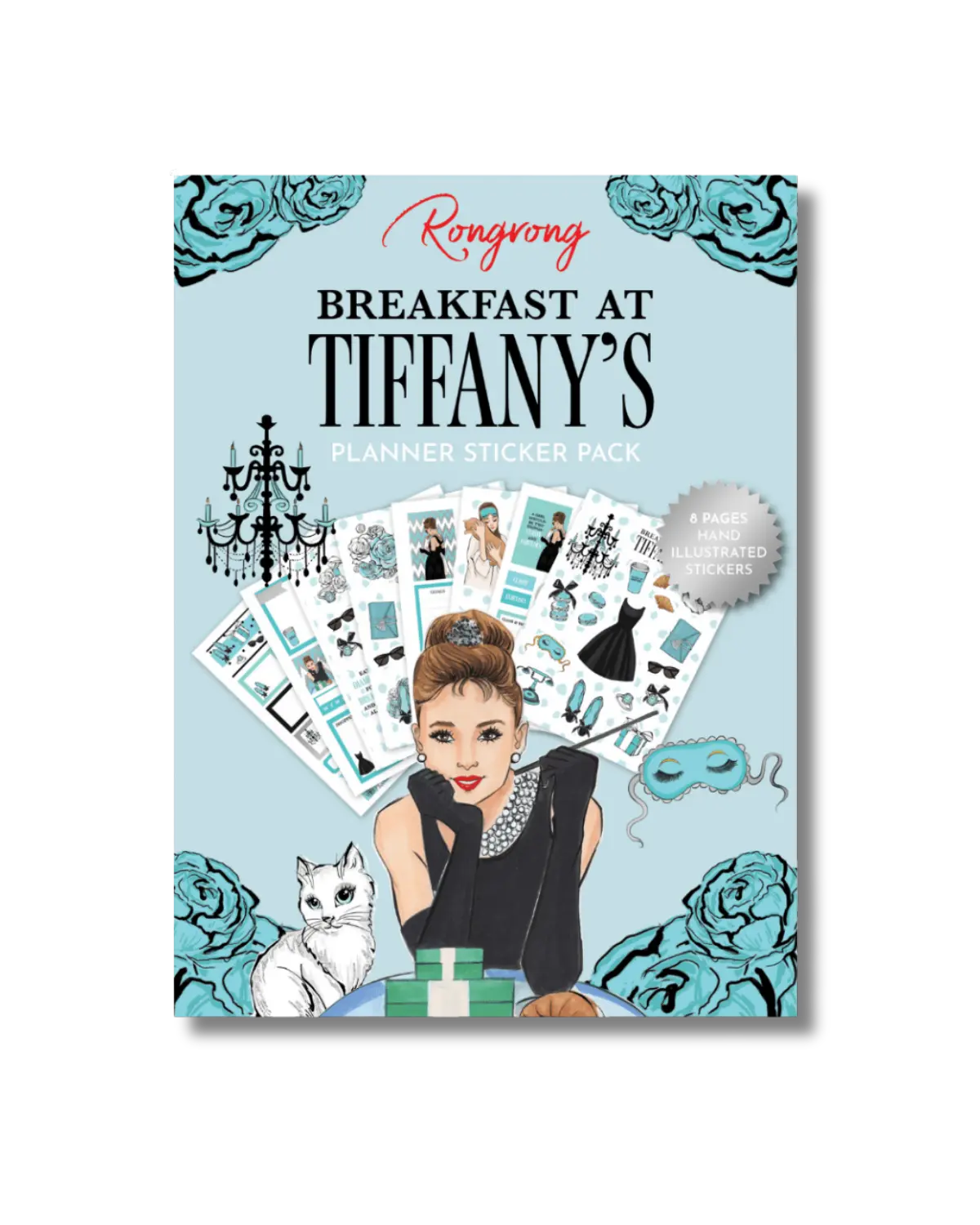 Breakfast at Tiffany's Sticker Pack (Silver Foil)