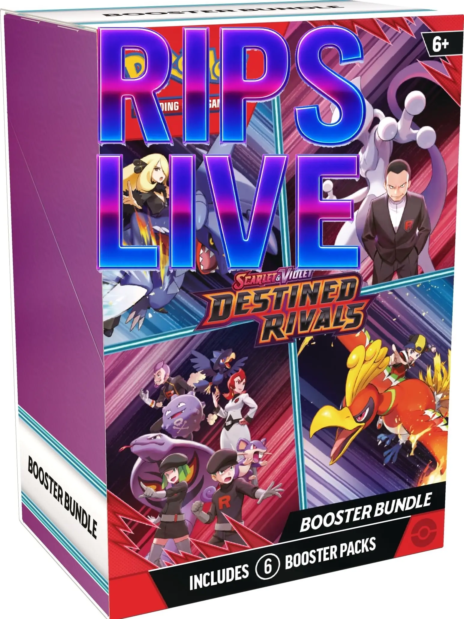 Destined Rivals TCG Booster Bundle (RIPS LIVE)