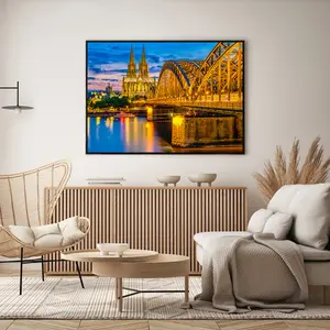 HUADADA 1000 Pieces Jigsaw Puzzles for Adult,Cologne, Perfect Home Decorations for Holiday Vacations, Family Games, Creative Gifts