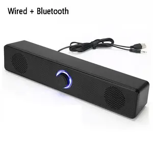 2026PC Elysian Double Soundbar, Wired/Wireless Bluetooth Speaker, USB-Powered for TV & PC, Home Theater Surround Audio System
