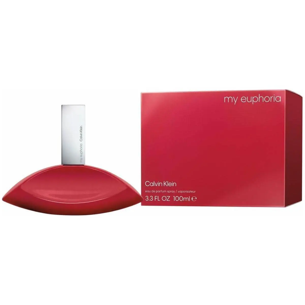 Calvin Klein My Euphoria Eau de Parfum for Women - Fruity Floral Fragrances with Blackcurrant, Orchid, Tuberose, 3.3 fl oz Edp Fragrance