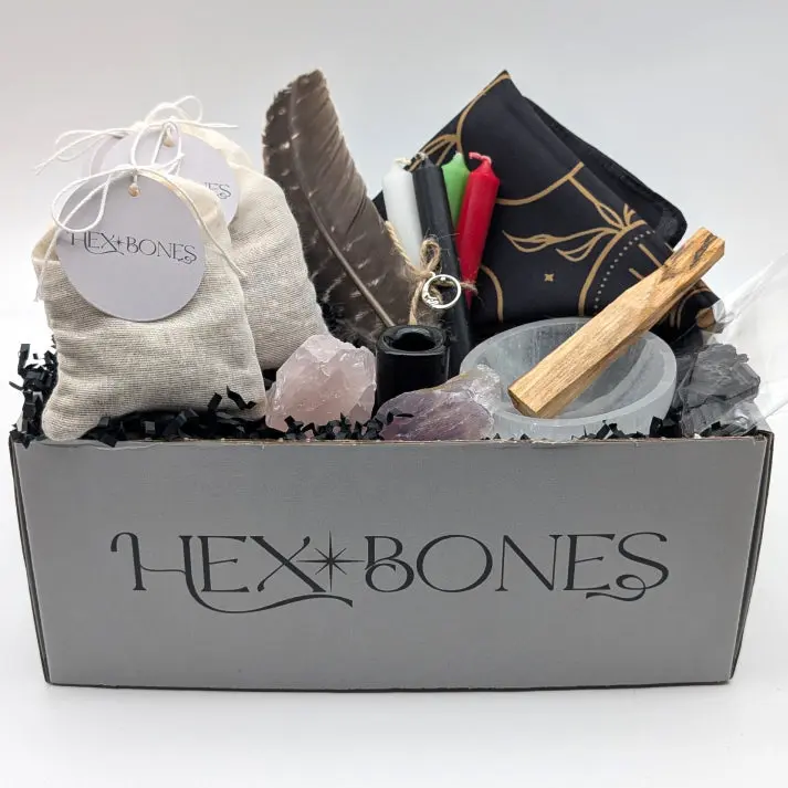 Witchcraft Altar Kit for Beginners – Spells, Candles, Crystals & Tools for Witchy Rituals