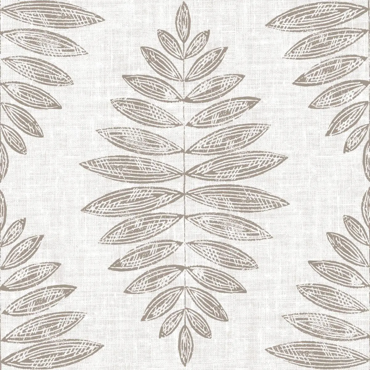 FloorPops FP3298 Scandinavian Style Decorative Foliage Virgin Vinyl Peel & Stick Floor Tiles, 12x12 in, 10 Pieces, 6 Lbs, Water Resistant, Easy Installation, Neutral Tones, Indoor Use Home Improvement Building Supplies, Square