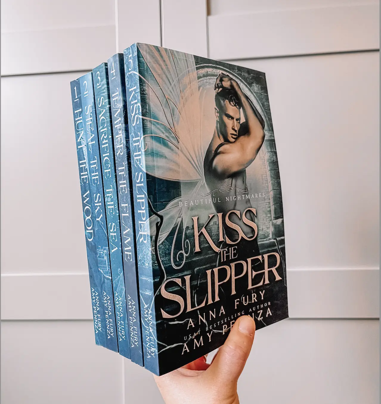 Beautiful Nightmares MM and MMM Fairytale Retelling Romantasy - Complete Series Book Bundle + Art fantasy romance