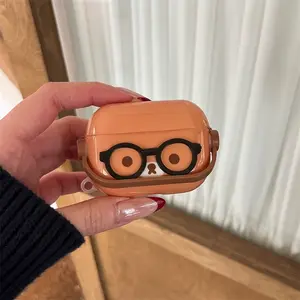 IMD Eyewear Bear | Cute Cartoon | Full Pack Earphone Cover | Best Friend Gift | Suitable for AirPods 1 2 3 4 Pro Pro2 Pro3 | Accessories