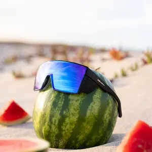 JOHNNY BOMB ANSI Z87+ Safety Sunglasses Windproof Wide Fit for Big Heads Comfortable Secure Fit Shatterproof 100% UV Protection