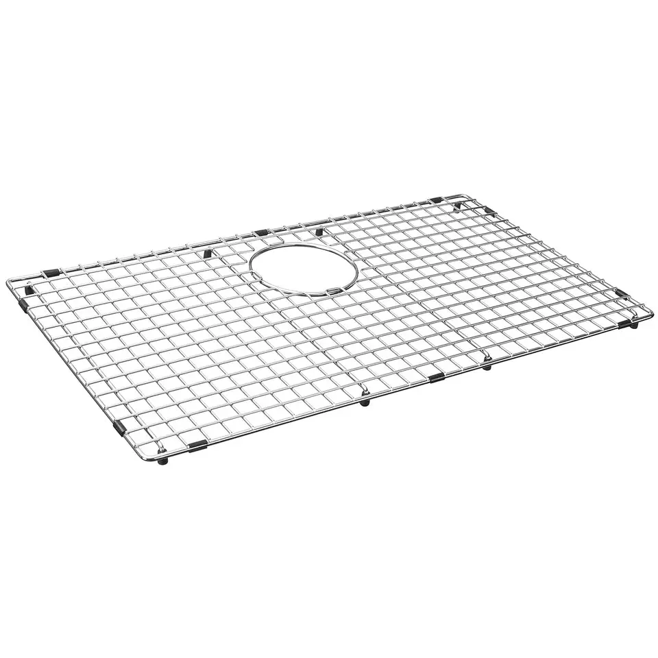 29.53-in x 14.92-in Rear Drain Heavy-Duty  Stainless Steel  Sink Protector NDG3015R
