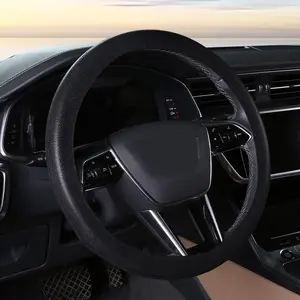 Anti-Slip Silicone Steering Wheel Cover - Universal Fit, Soft & Odorless Fits 14''/15''/16'' Wheels, Durable & All-Season