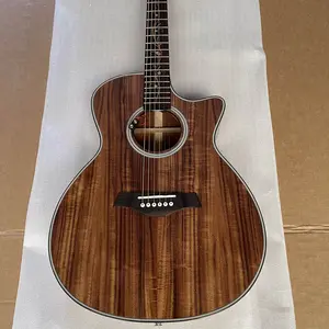 Clearance //This Is A Return // Taylor K24ce  Acoustic Electric Guitar Solid KOA Bone Nut Saddle In Natural