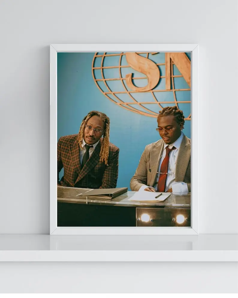 NoFramed,Gunna and Future print