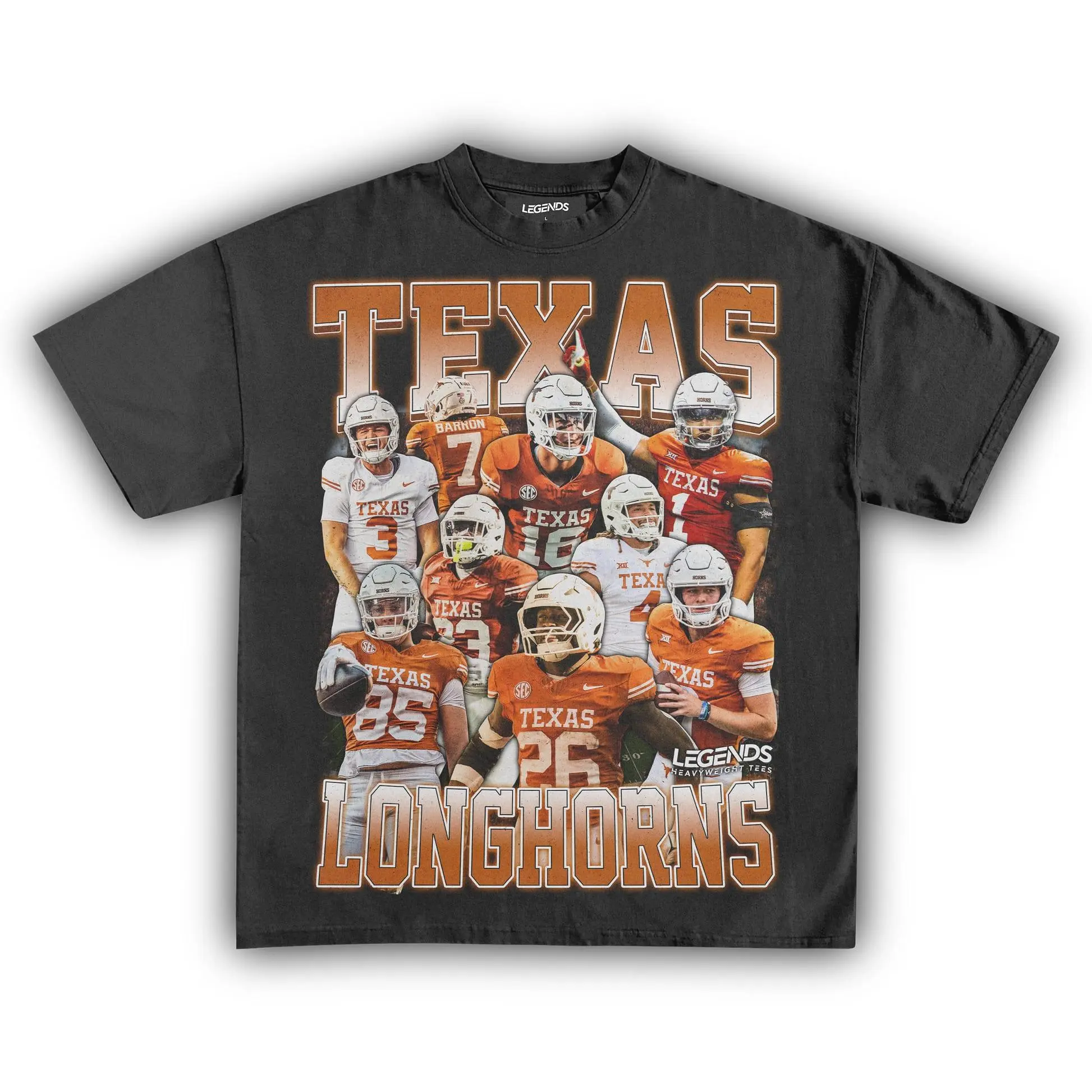 VINTAGE TEXAS LONGHORNS T-SHIRT, GIFT FOR FANS