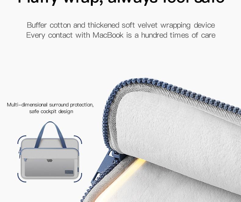 iFacemall Laptop Case 11 Inch, Shockproof & Slim Lightweight Sleeve, Compatible with iPad Pro 11/13, iPad Air 11/12.9, iPad 10th/11th Gen – Gift for Men & Women