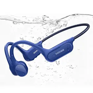 BoneBeat Swim Lite IP68 waterproof bone conduction headphones, Bluetooth + MP3 dual modes, open-ear design, up to 10 hours of playtime, Ideal for long swims, fitness, and outdoor adventures