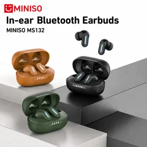 MINISO MS132 Wireless Earbuds3luetooth 6.0 Earphones, In Eararbuds,Waterproof Wirelessarphones,