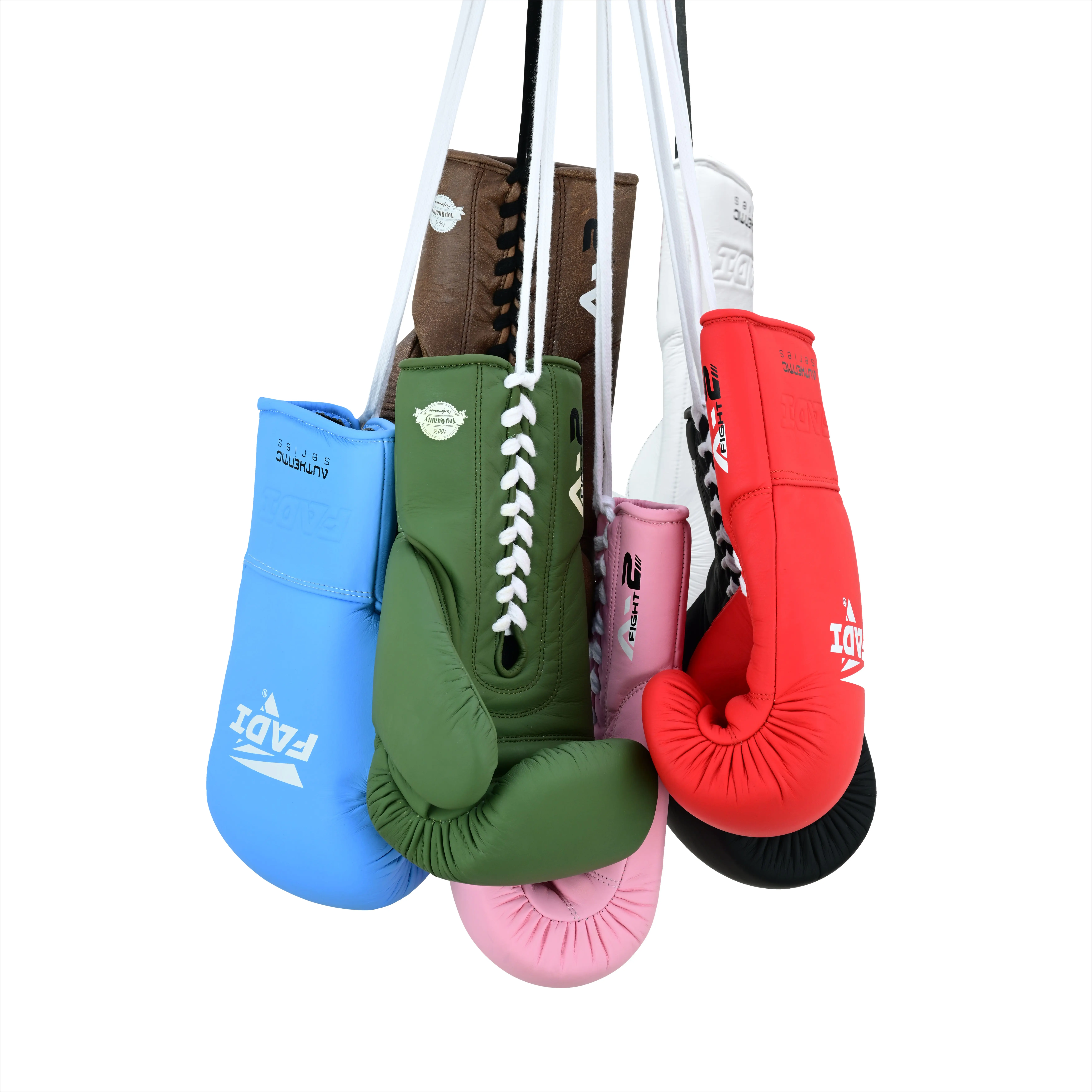 Fadi Sports A2 Authentic Series Boxing Gloves Matte Cowhide Leather for Training & Sparring Durable Comfortable Protection