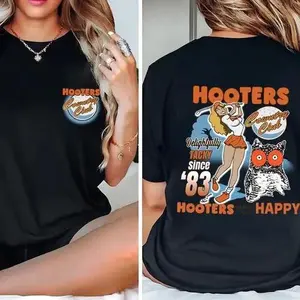Colorful Print Tee: Available in Every Size T-Shirt, Vintage Spencers Hooters Country Club Unisex T-Shirt