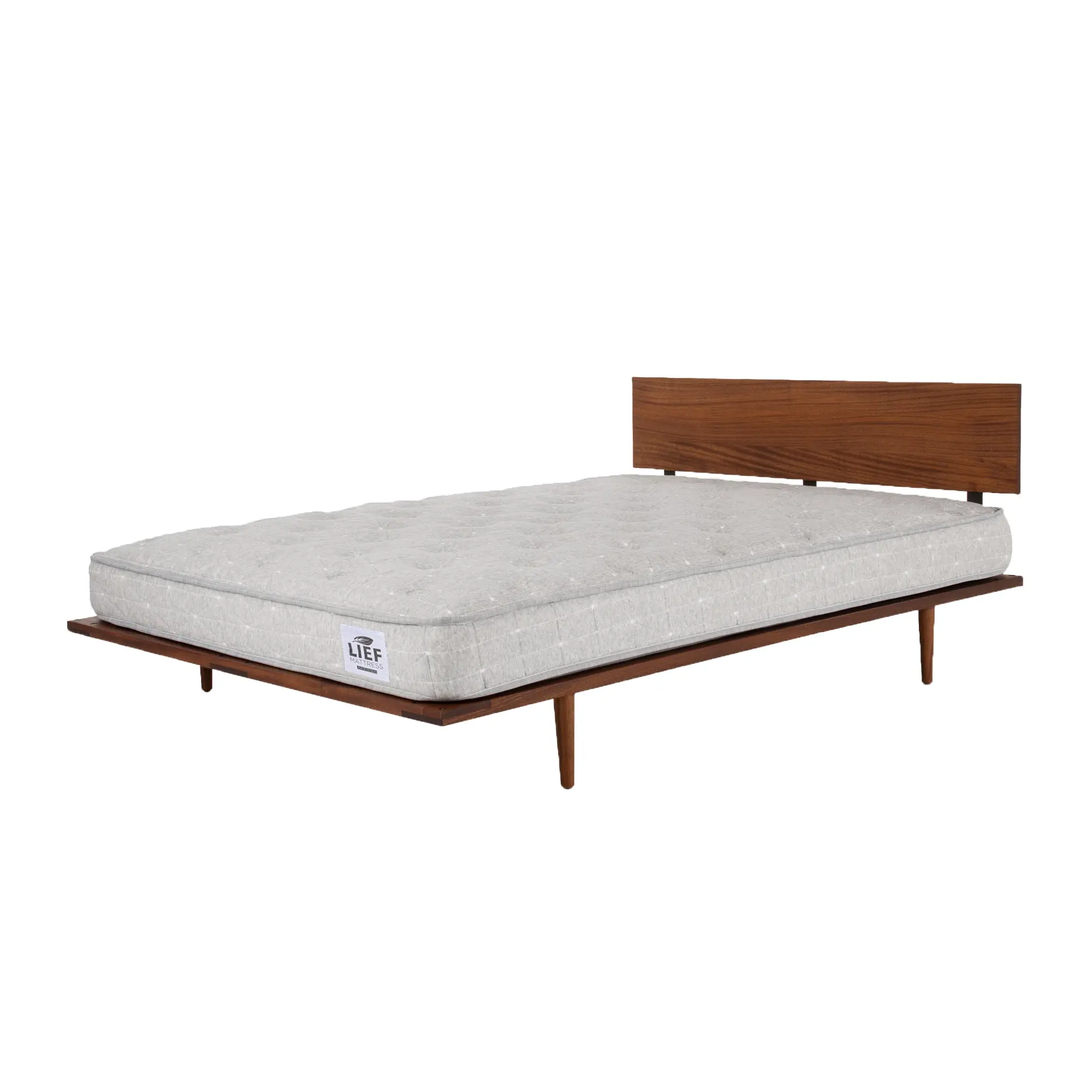 Case Study® Solid Wood Bed and Lief® Mattress Bundle