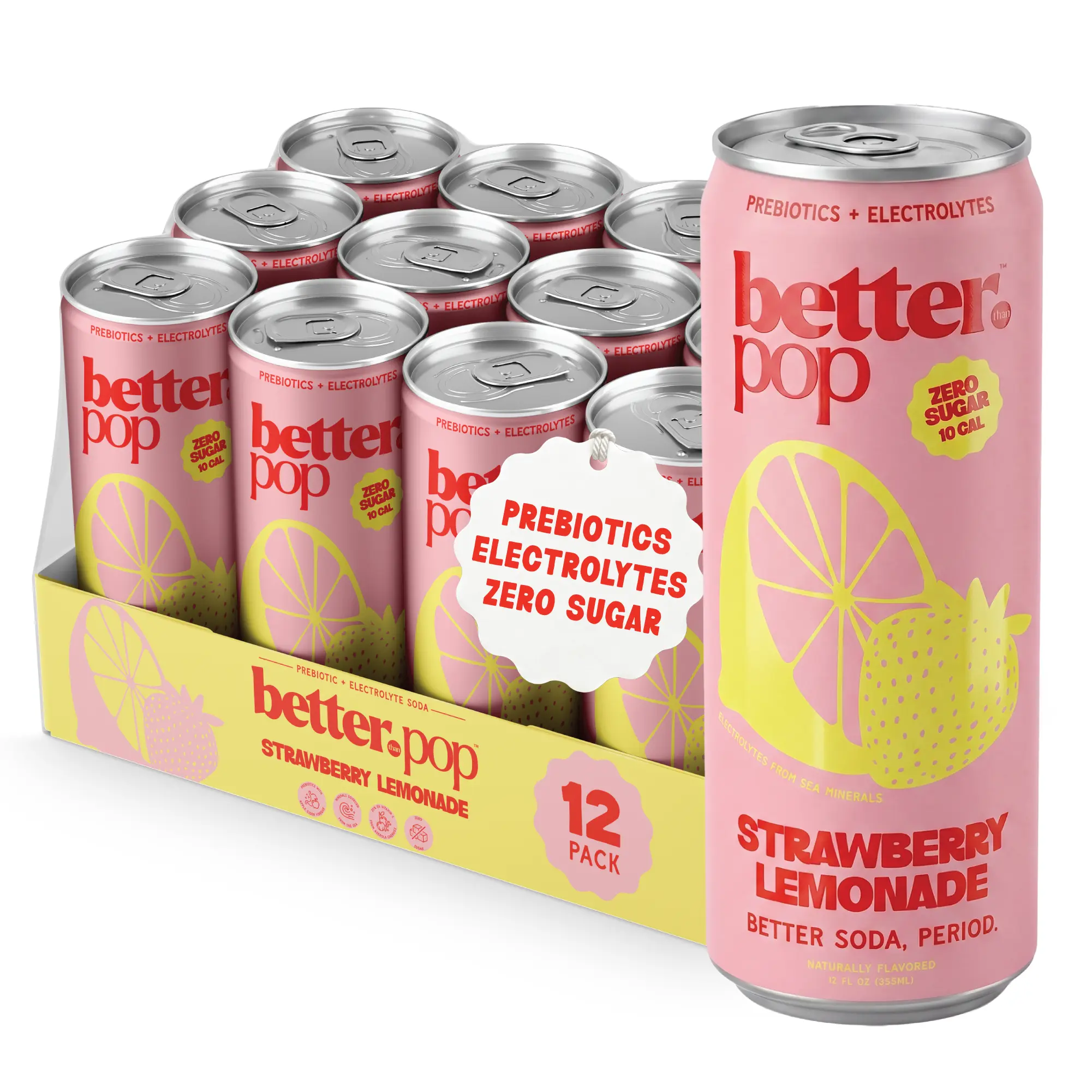 Better Than Pop Electrolyte + Prebiotic Soda