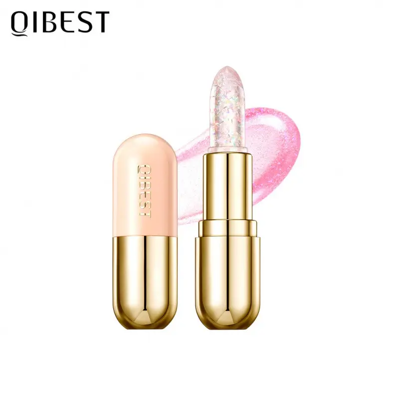 Color Changing Lip Balm - Temperature Activated Shimmer Gloss, Hydrating Moisturizing Lip Care with Shea Butter & Vitamin E, Compact Soft Glam Everyday Glam Portable Mini Cosmetic, Hydrate, Moisture, My Lips But Better
