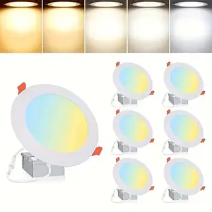 A must-Have For Home Renovators Ultra-Thin Soft Premium LED light Strips—12W High Brightness At 1050 lm 5 CCT Color Temperatures Adjustable White Balance Built-In Power Box For Easy Installation Perfect For living Rooms Kitchens Hallways tiktokshopspringg