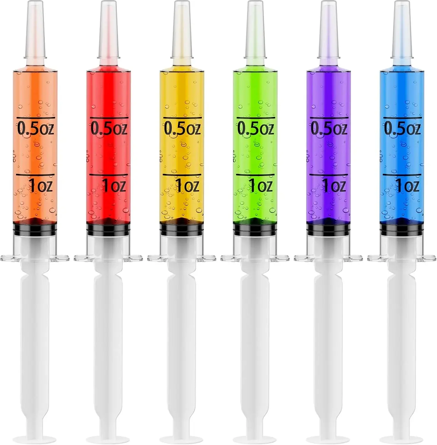 Bulk Shot Syringes (1.5oz, 2oz, 10ml, 20ml) - Food Grade BPA-Free Plastic Dispensers for Party Drinks, Jelly - Ideal for Breeders’ Storage Needs