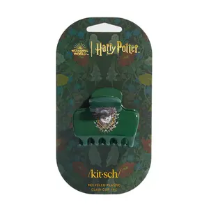 Harry Potter x Kitsch Recycled Plastic Claw Clip 1pc - Slytherin