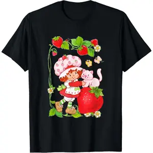 Strawberry Shortcake & Kitty Berry Picking Vintage T-Shirt