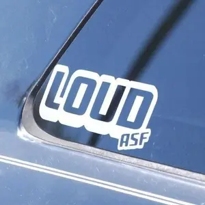 Loud ASF Decal - Distinctive Design for Versatile Vehicle Personalization | Easy Application
