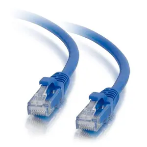 C2G 392 2ft (0.6m) Cat5e Snagless Unshielded UTP Ethernet Network Patch Cable - Blue