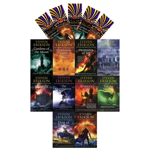 The Malazan Book of the Fallen Vol 1-11 - By Steven Erikson