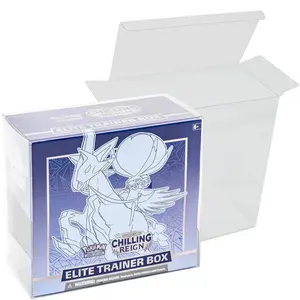 Pokémon ETB Bundle — Soft Protector + Acrylic Display Case