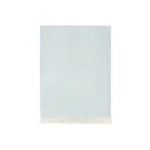 Herringbone Baby Alpaca Woven Blanket