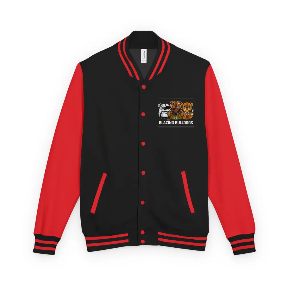 The Kennel Letterman — Blazing Bulldogs | Varsity Jacket
