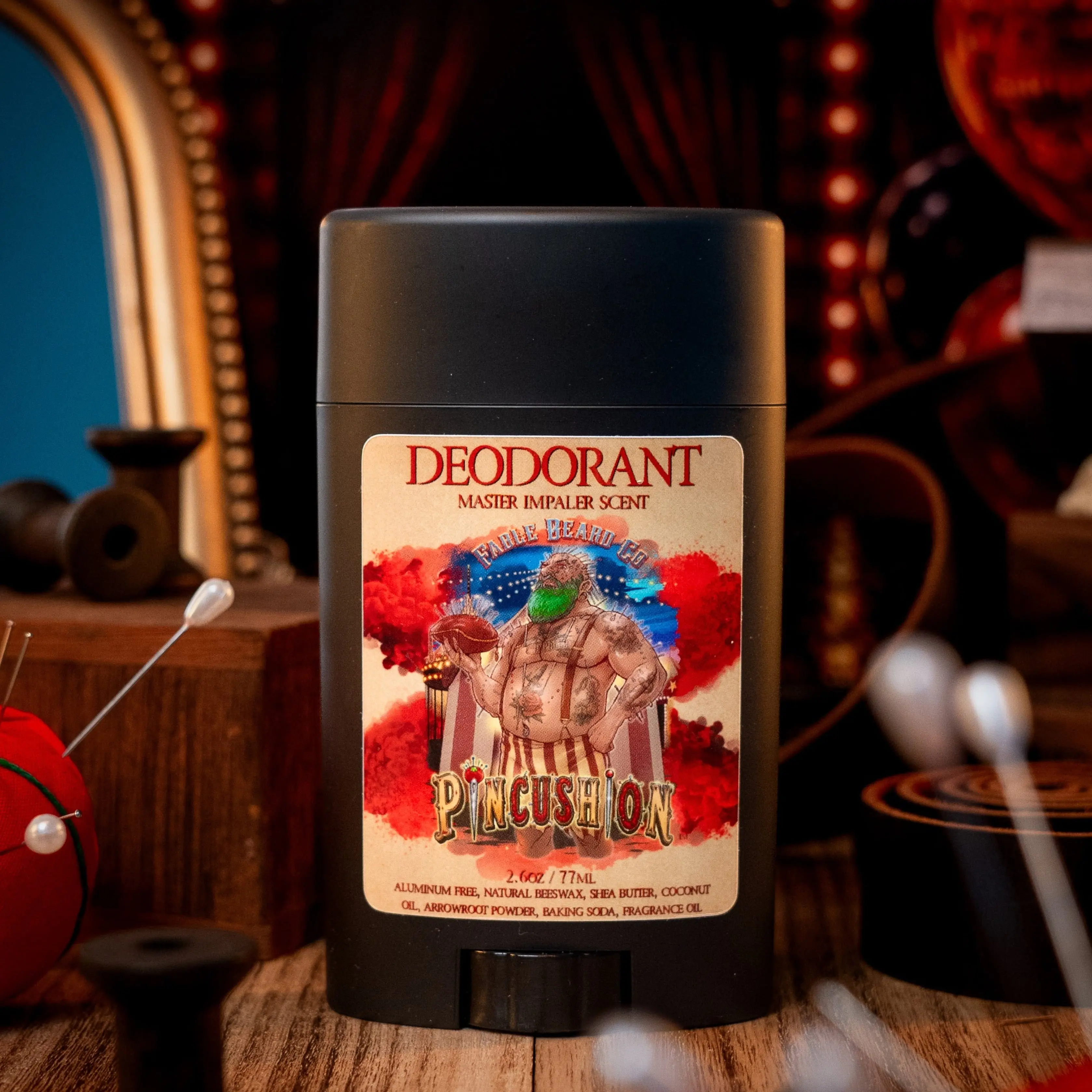 Fable Beard Co - Natural Deodorant Stick - Aluminum-Free All-Day Freshness - Smooth, Moisture-Absorbing Formula - 50+ Scents