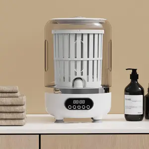 New Portable Fully Automatic Washing Machine, Spin Dry Function, Auto Drain, Deep Clean Clothes, Ideal for Home, Travel, Hotel Use, Portable Washer Dryer