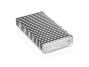 OWC Express 1M2 Portable NVMe SSD USB4 (Thunderbolt compatible / USB-C) Ultra Fast External SSD Drive with Aluminum Heat Sink Enclosure (Enclosure Only)