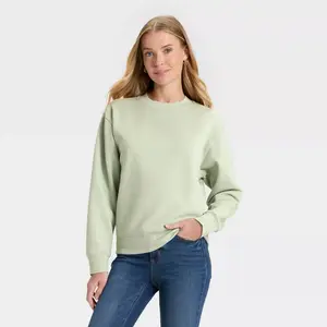 Women's Pullover Sweatshirt - Universal Thread Sage Green M