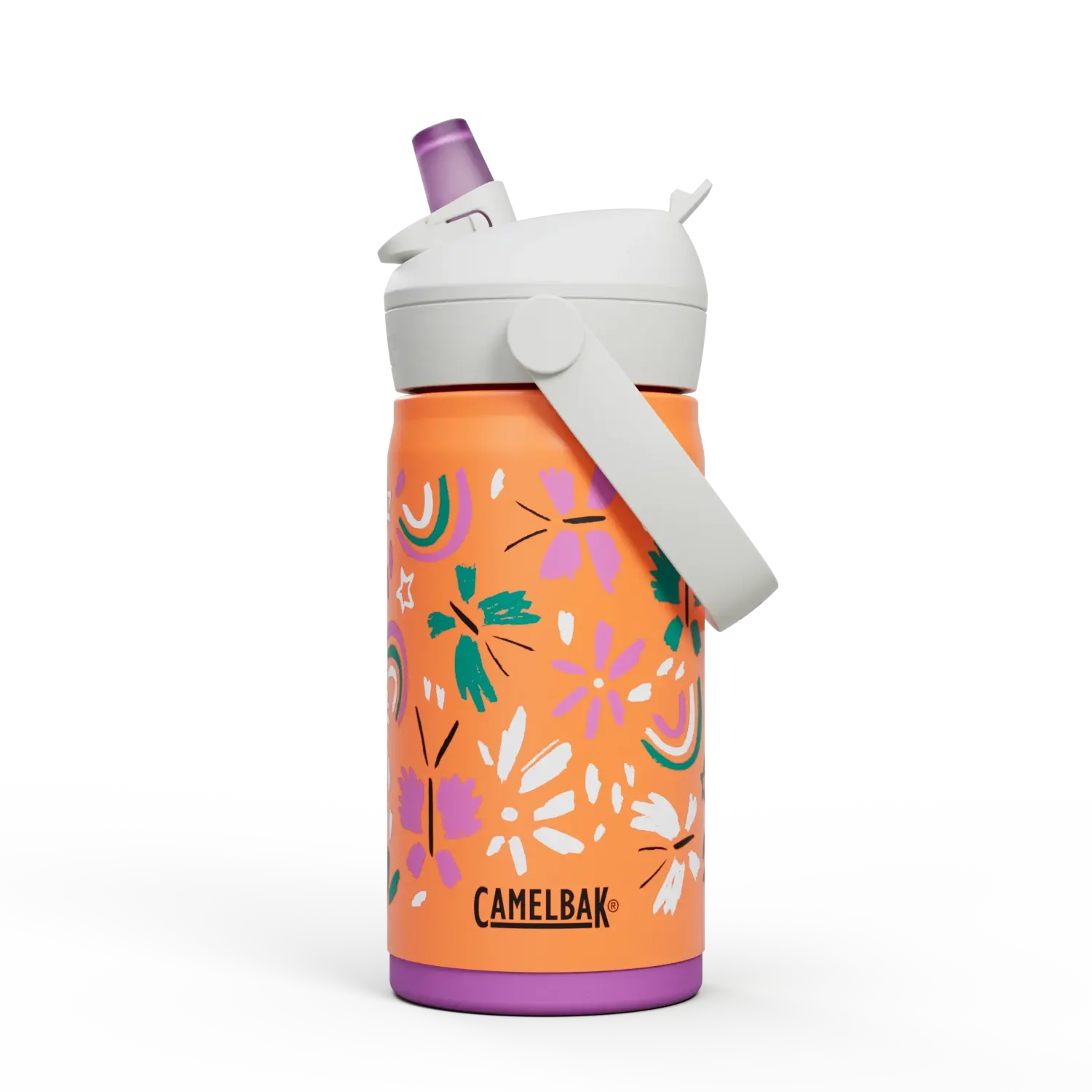CamelBak Thrive™ Flip Straw Kids 12oz Bottle, Insulated Stainless Steel
