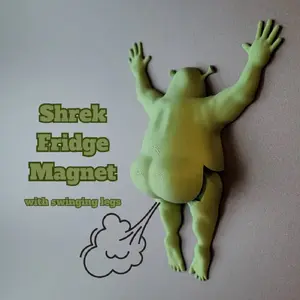 Shrek Fridge Magnet