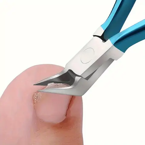 Professional Nail Clipper, Stainless Steel Nail Trimmer, Nail Care Tool for Home & Salon Use, Basic Nail Tools, Nail Clippers Toenail Clippers Manicure & Pedicure Tool for Women & Men, DIY Pedicure, Nail Cutter Blade, Nail Trimming