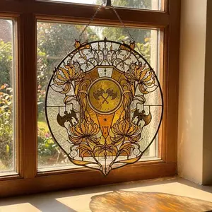 Sleep Token Gethsemane Acrylic Suncatcher Window Hanging Home Decor